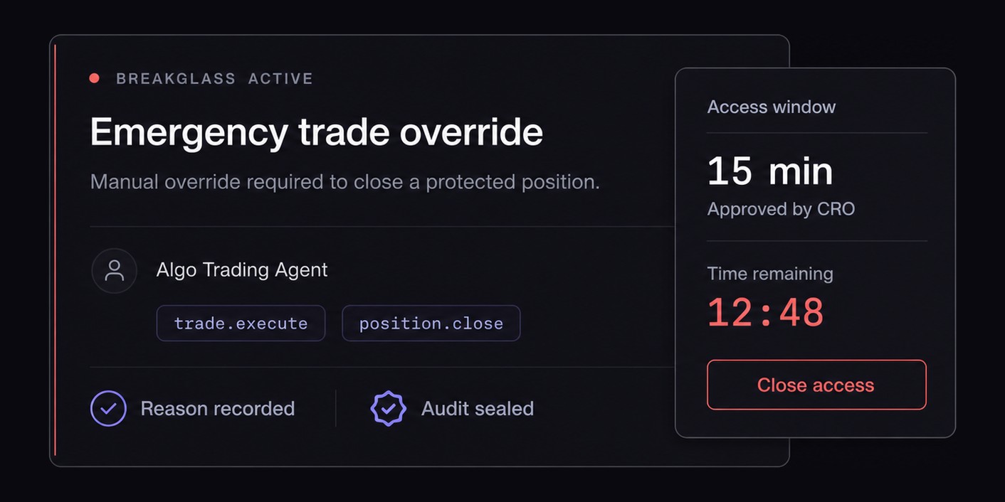 Break-glass protocol