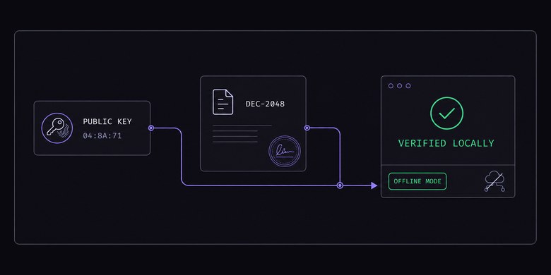 Offline-verifiable