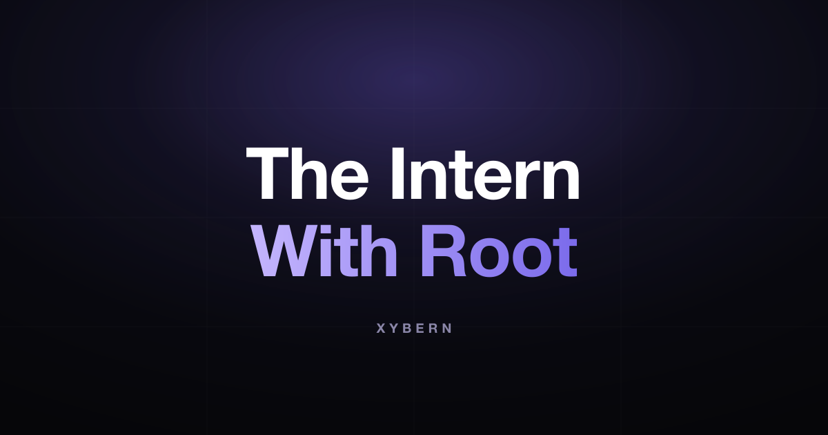 The Intern With Root