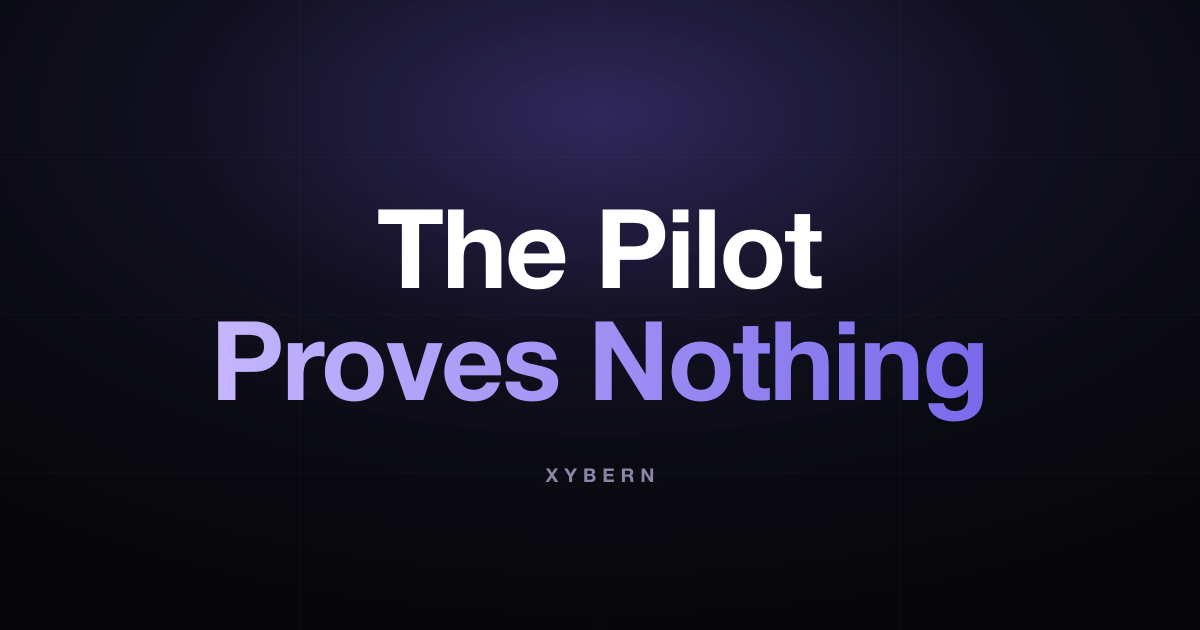 The Pilot Proves Nothing