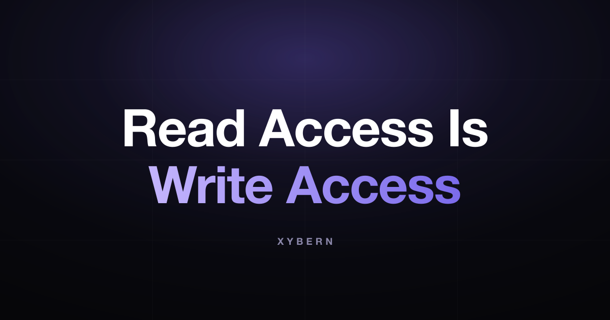 Read Access Is Write Access