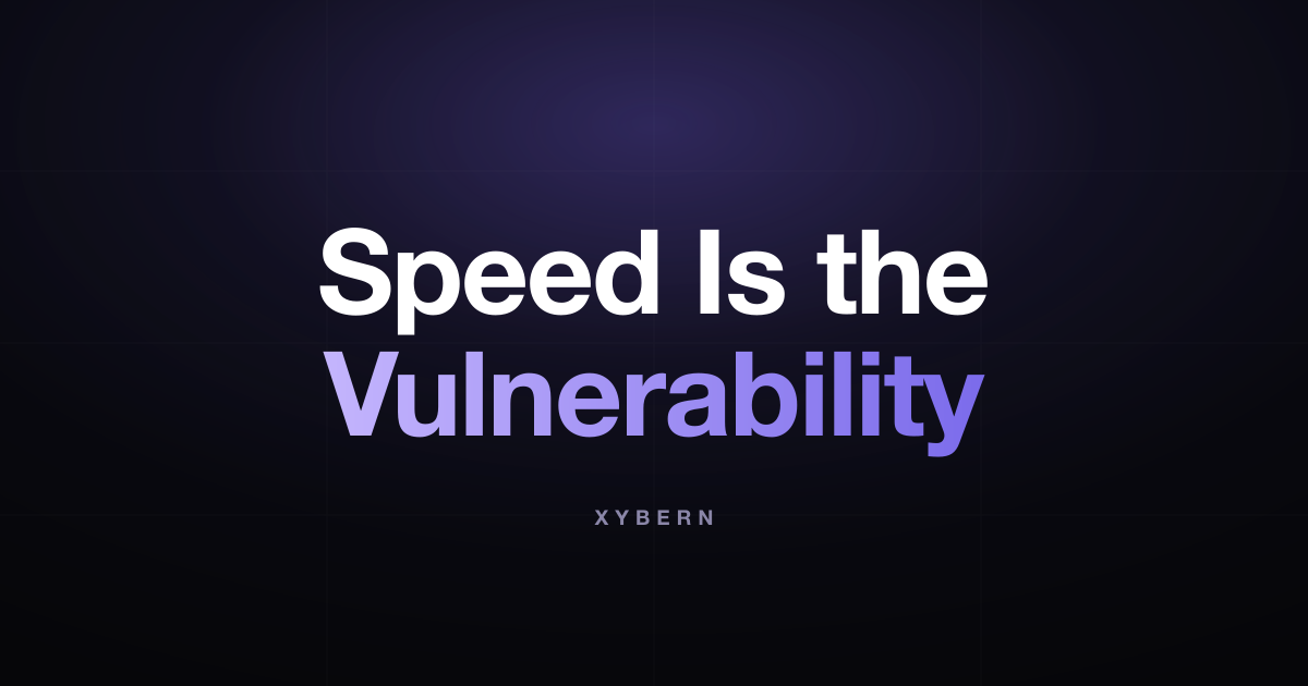 Speed Is the Vulnerability